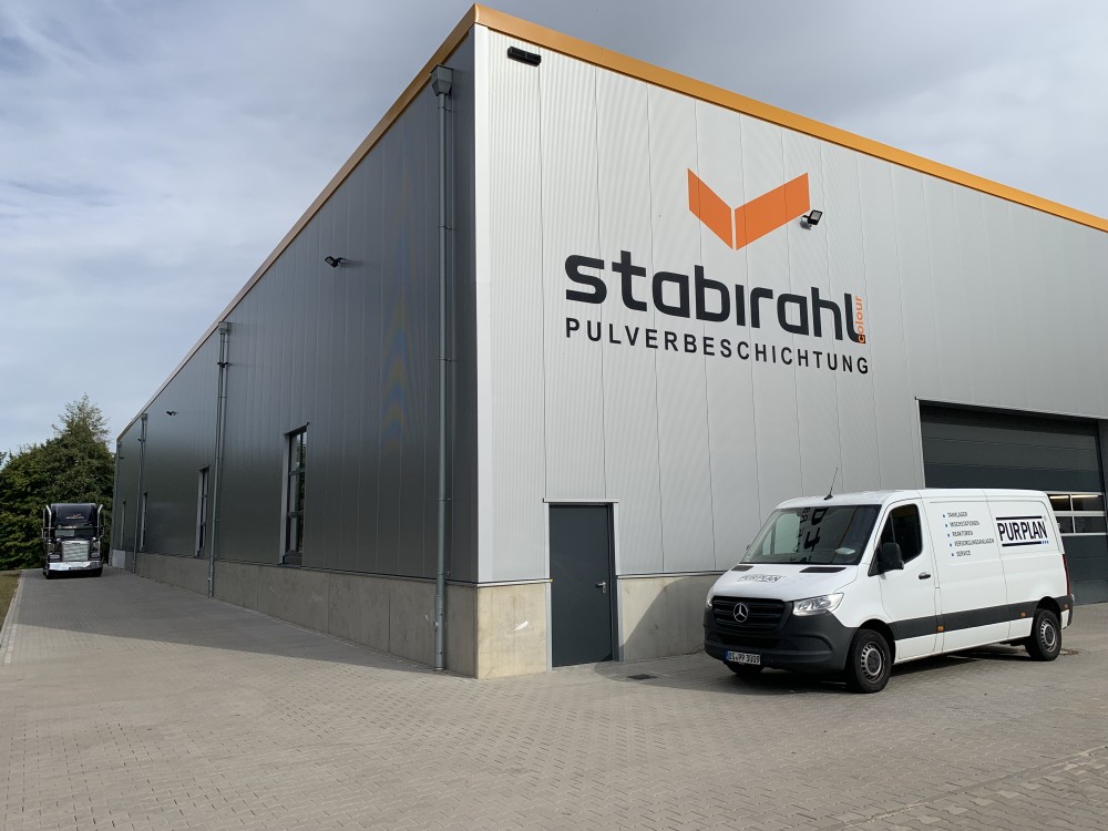 Neubau einer Produktionshalle